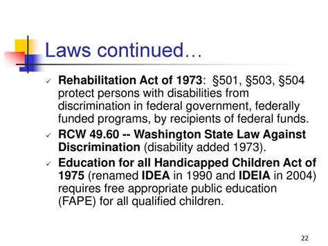 Development Of The Disability Rights Movement In Usa Ppt Download