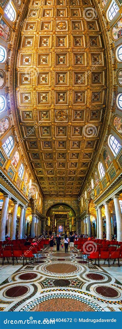 Basilica of St. Mary Major in Rome Editorial Photography - Image of ...