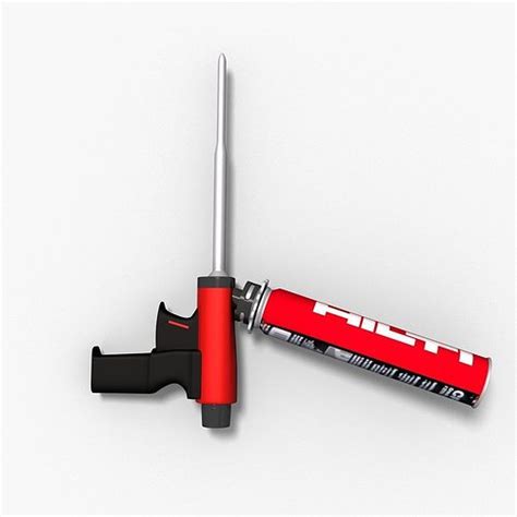 Hilti Foam Gun 3d Model Cgtrader