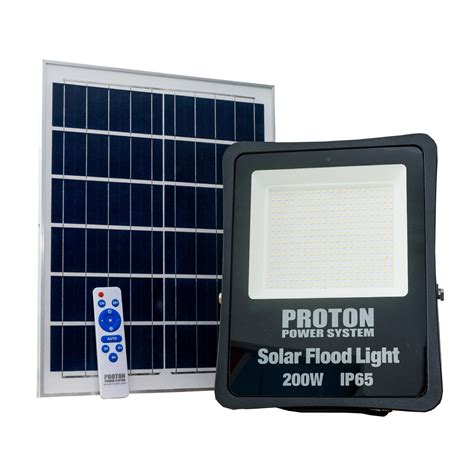 200W Solar Flood Light Proton Power System