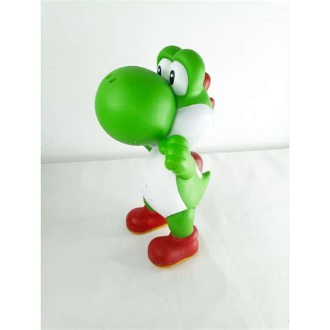 Boneco Articulado Yoshi Oficial Nintendo 2006 Super Mario Bros Grande