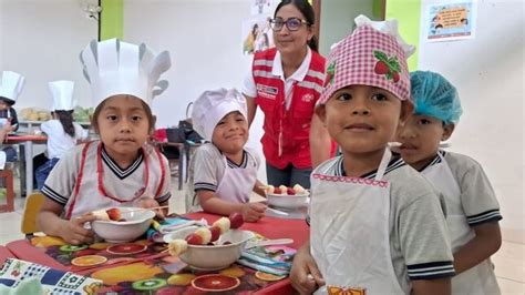 Qali Warma Escolares De Cura Mori Se Convierten En Mini Chef Para