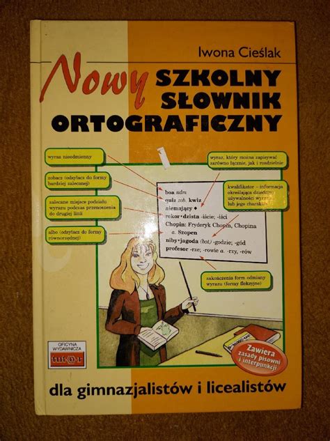 S Ownik Ortograficzny Szkolny Niska Cena Na Allegro Pl