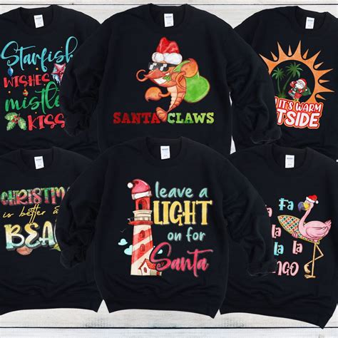 Ugly Christmas Sweaters, Family Christmas Sweatshirts, Tropical ...