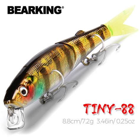 BEARKING Señuelos de Pesca de calidad 8 8 cm 7 2g pintura