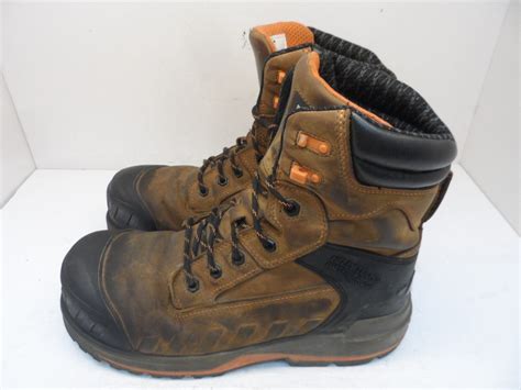 Helly Hansen Men's 8" CTCP Leather Work Boots HHS2120… - Gem