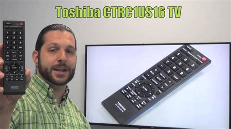 Toshiba Ctrc Us Tv Remote Control Replacementremotes Youtube