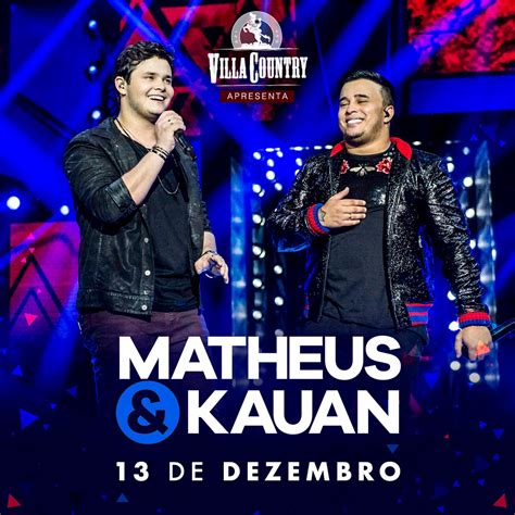 Matheus Kauan Fazem Grande Show No Villa Country Portal Sertanejo