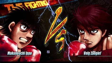 Makunoichi Ippo Vs Volg Zangief Hajime No Ippo The Fighting Youtube