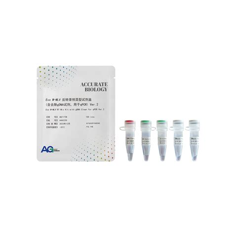 Evo M Mlv 反转录预混型试剂盒（ 含去除 Gdna 试剂 用于 Qpcr ）ver2 艾科瑞生物