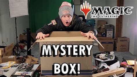 Huge Mystery Surprise Magic The Gathering Box Youtube