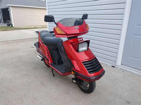 Just Brought Home This Beauty 1984 Honda Elite 125 First Scooter But Not My First Bike R