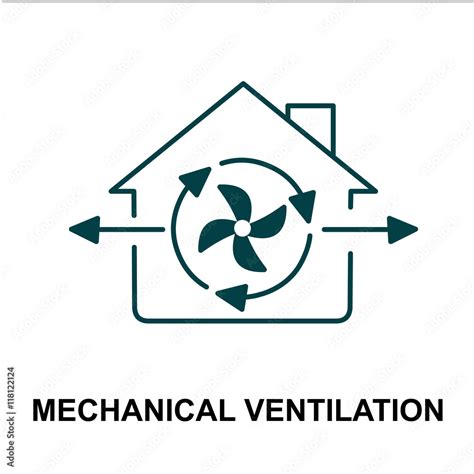 Mechanical Ventilation Icon Stock Vector Adobe Stock