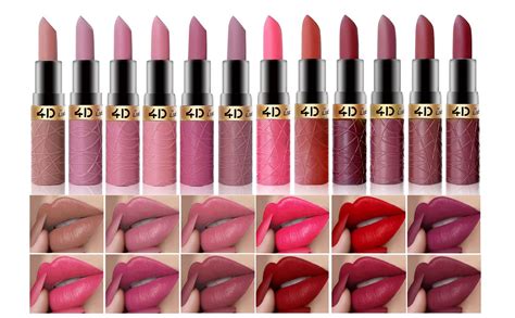 Matte Lippenstift Set 6 Pcs Lippenstift Pack Mit Nude Rose Kaffee