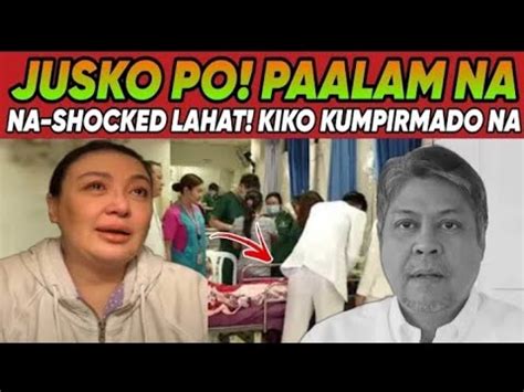 Jusko Po Grabe Pala Ang Nang Yari Kay Kiko Pangilinan Kumpirmado Na