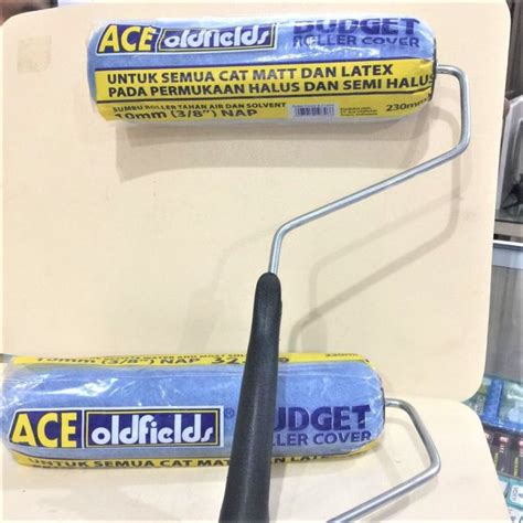 KUAS CAT ROLL ROL ACE OLDFIELDS BUDGET 230mm Lazada Indonesia