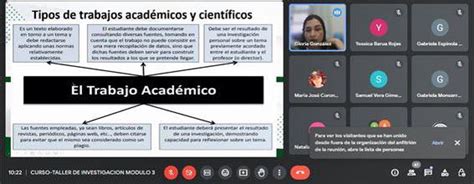 Curso Taller De Investigaci N Virtual Dirigida A Estudiantes De La