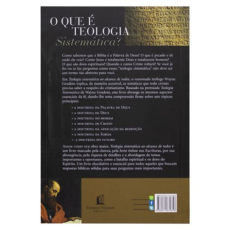 Livros Teologia Sistem Tica Ao Alcance De Todos Wayne Grudem