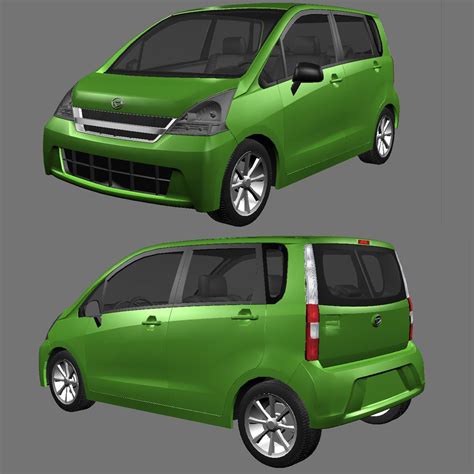 Daihatsu BOON 2013 3D Model $99 - .fbx .max .obj - Free3D