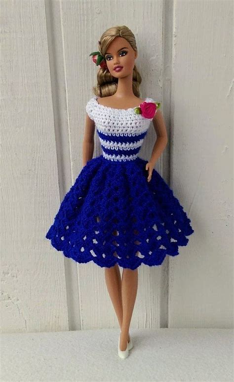 Crochê Roupas De Crochê Para Bonecas Roupas Barbie De Crochê E Vestido De Boneca De Crochê