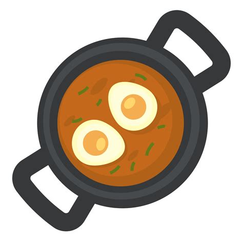 Turkish Menemen Dish For Breakfast Served In Pan 19499611 Vector Art At