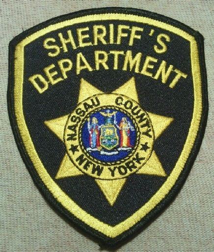 Nassau County Sheriff Ny Police Patches And Law Enforcement