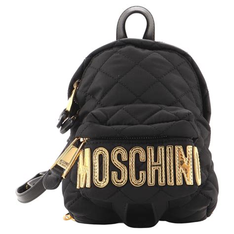 Moschino By Redwall Vintage 1990s Uber Rare Teddy Bear Backpack At