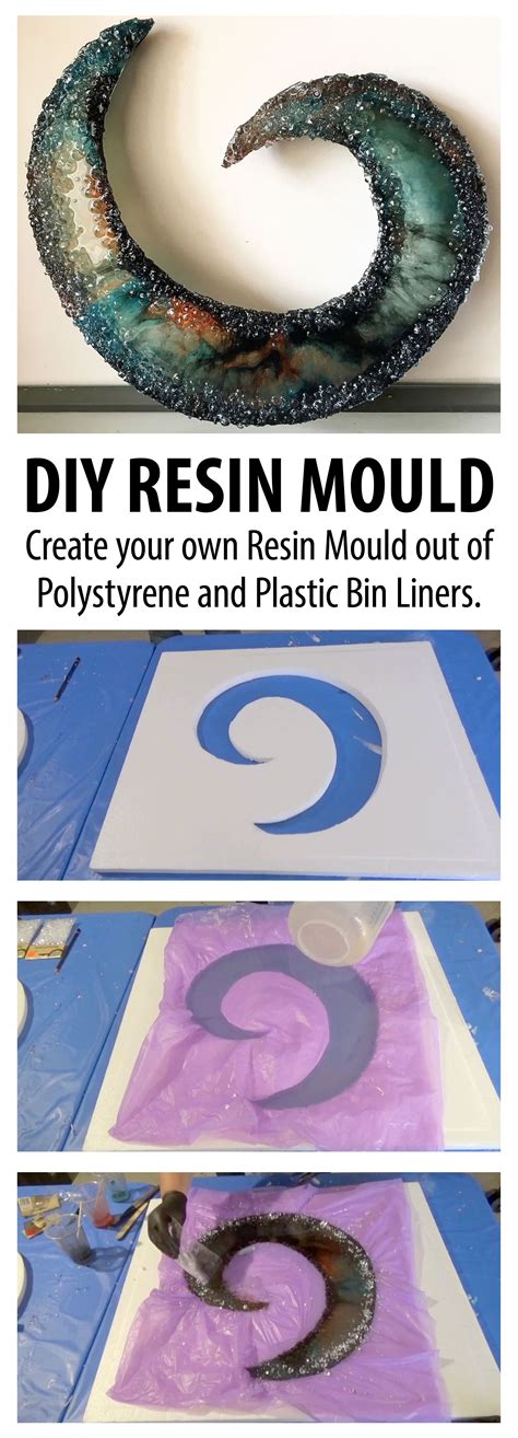 How To Create Your Own Mould Out Of Polystyrene And Plastic Bin Liners