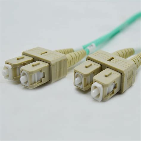 Sc Sc 5mtr Om 4 Fiber Optic Patch Cords Duplex Supreme Networks