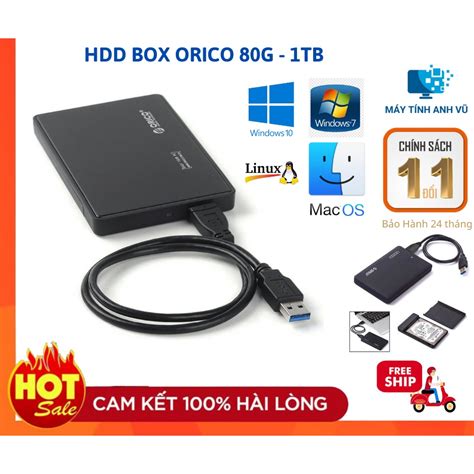 Ổ Cứng Di động Orico Kèm Theo Hdd Gắn Trong Dung Lượng Từ 160gb 250gb 320gb 500gb 1tb