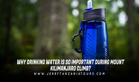 Kilimanjaro Health And Medications Guide For Drinking Water