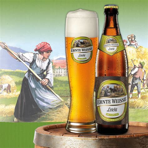 Leichtes Wei Bier Ernte Weisse Schlossbrauerei Maxlrain