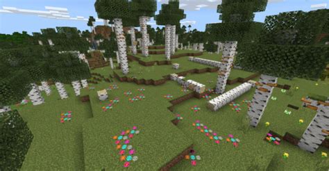 Birch Biome Concept Minecraft