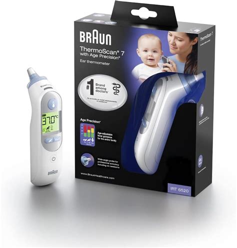 Braun Healthcare ThermoScan 7 Ear Thermometer With Age Precision