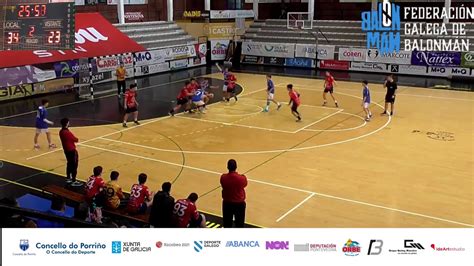 División de Honor Cadete Maxculino J 13 Balonmano Porriño a