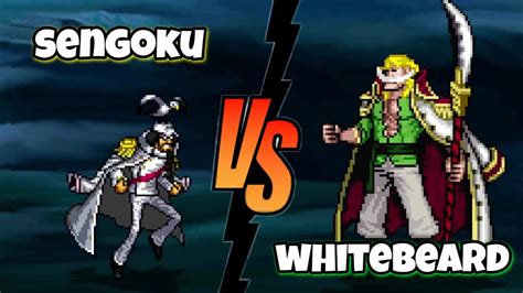 Prime Whitebeard Vs Sengoku One Piece Fights Mugen Youtube