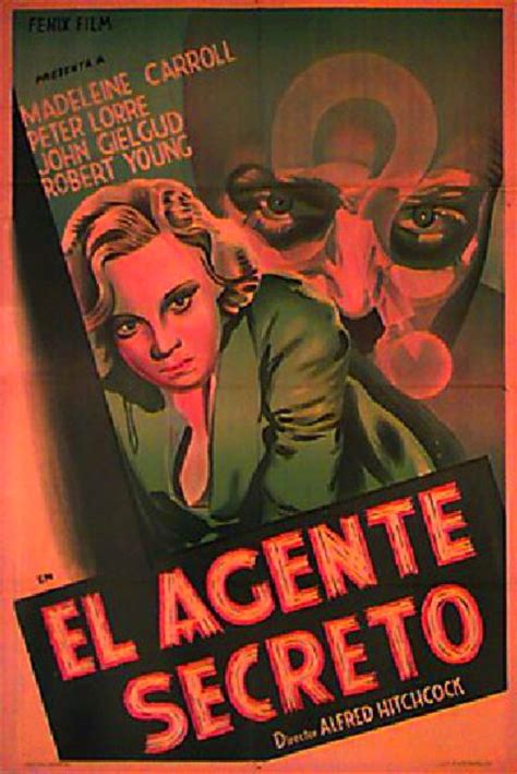 Secret Agent Original 1936 Argentine Movie Poster Posteritati Movie