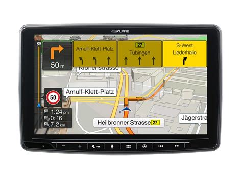 Alpine Ine F D Din Navigationssystem Mit Zoll Dab Carplay