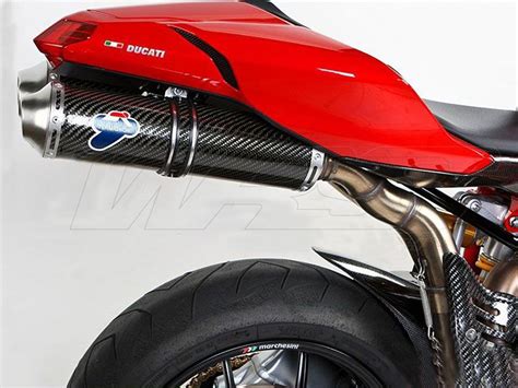 Mr Cr Termignoni Pair Of Carbon Silencers Ducati