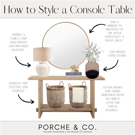 How To Decorate A Console Table In Front Of Window Shelly Lighting