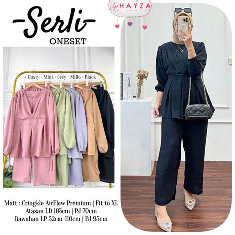 Jual SERLI ONESET BY HAYZA Shopee Indonesia