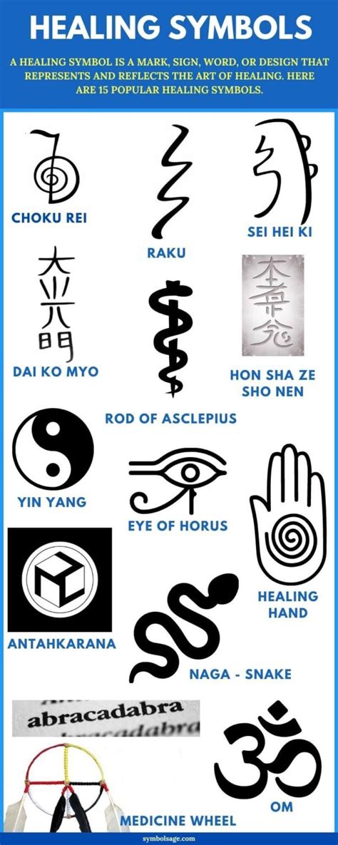 Healing Symbols and Their Meanings (With Images) - Symbol Sage