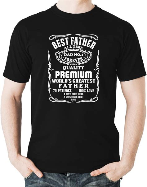 Witty Fashions Best Father All Time Funny Gift For Dad Father S Day Men