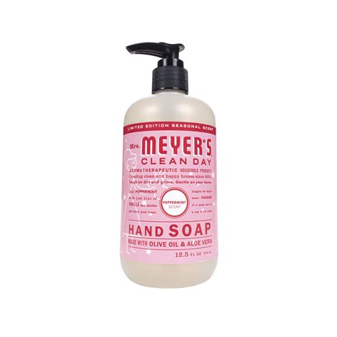 Mrs Meyers Clean Day Liquid Hand Soap Peppermint Scent 12 5 Ounce