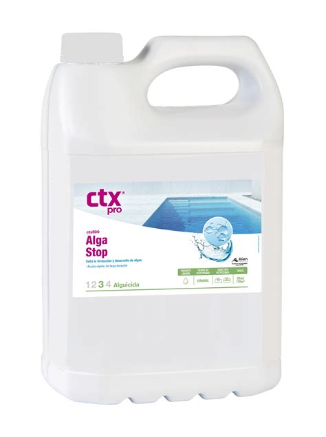 Produits Chimiques Pour Piscines Ctx Algastop Algicide