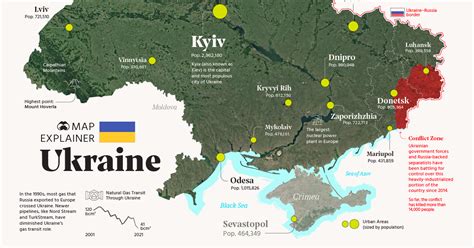 Map Explainer: Key Facts About Ukraine - Visual Capitalist in 2022 | Map, Ukraine, Historical maps