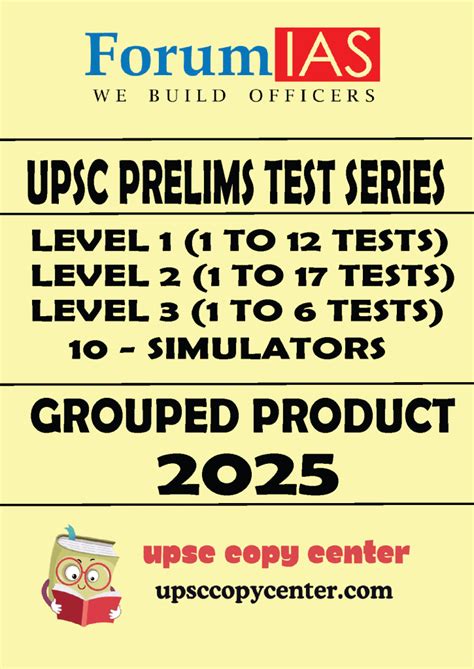 Forum IAS Prelims Test Series 2025 English Medium – upsccopycenter
