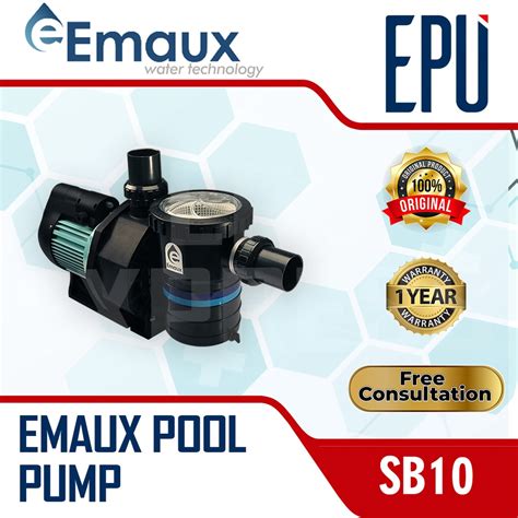 Jual Emaux SB10 SB 10 Mesin Pompa Air Kolam Renang 1 HP Swimming Pool