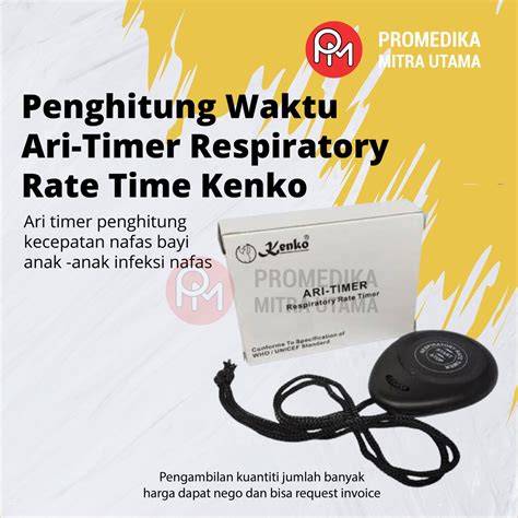 Jual Penghitung Waktu Ari Timer Respiratory Rate Time Kenko Shopee