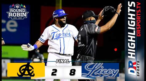 Resumen Guilas Cibae As Vs Tigres Del Licey Ene Serie